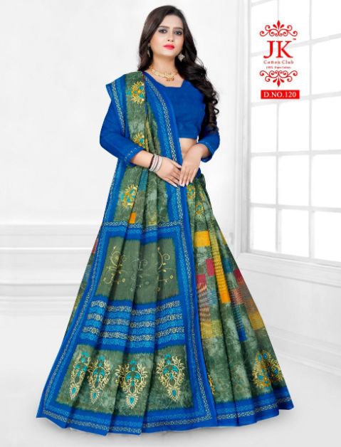 Jk Karishma 1 Casual Daily Wear Cotton Printed Latest Saree Collection